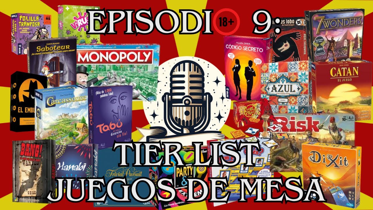 Episodio 9: Tier List Juegos de mesa