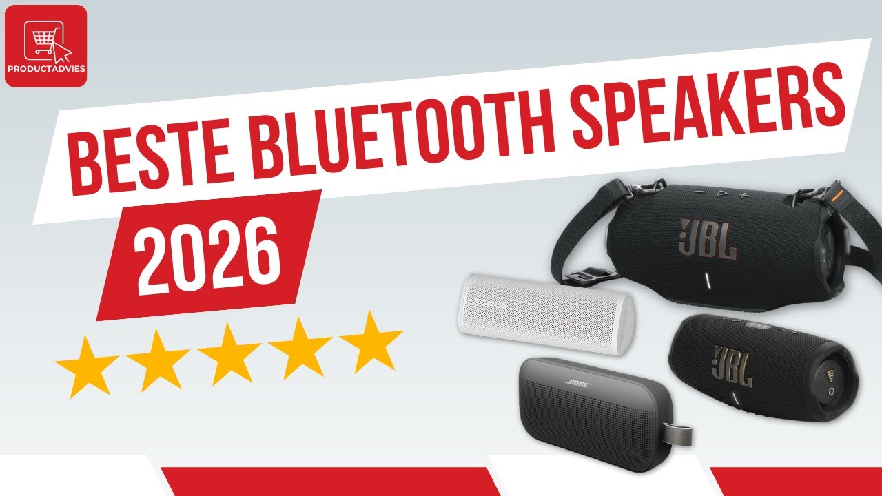 BESTE BLUETOOTH SPEAKERS 2026 | Welke kopen?