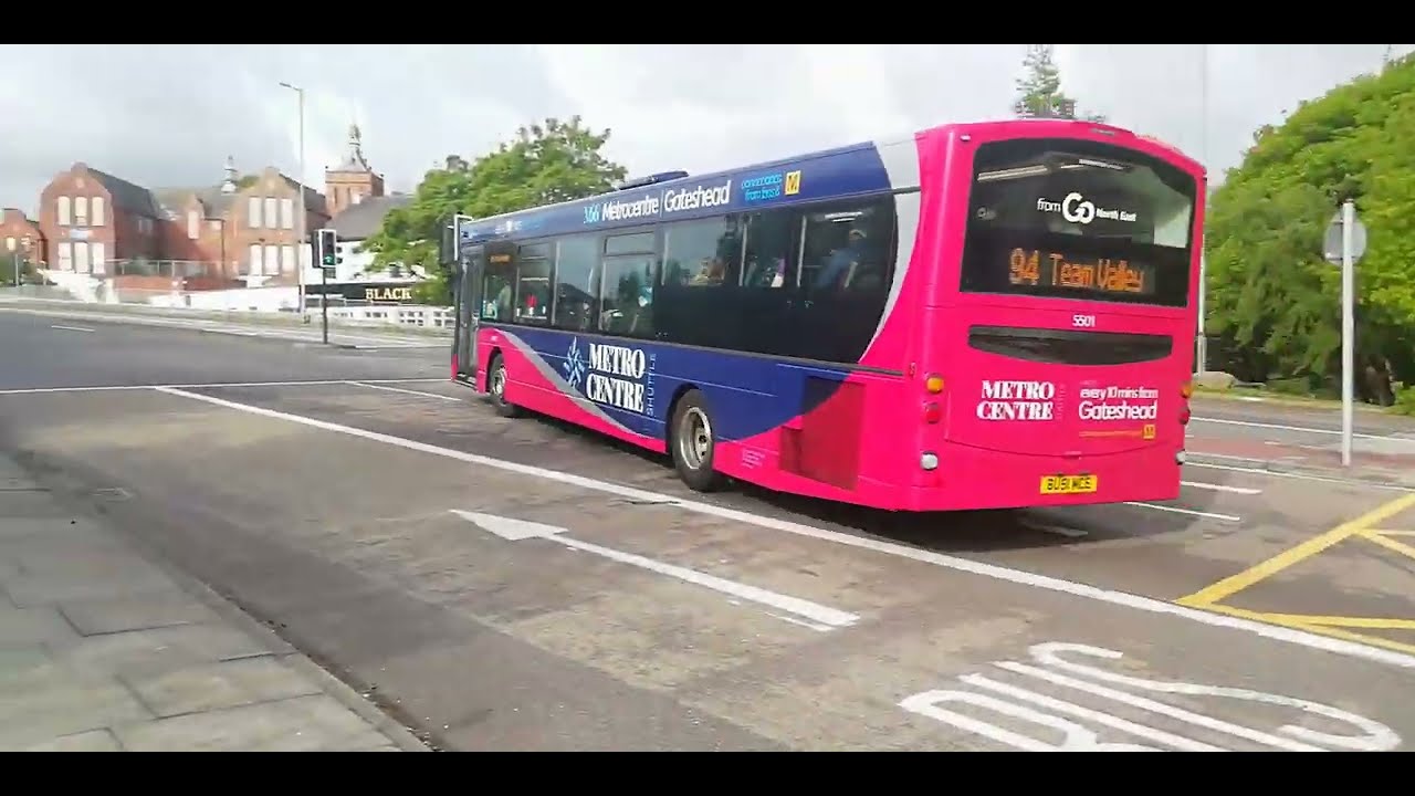 Buses at Gateshead