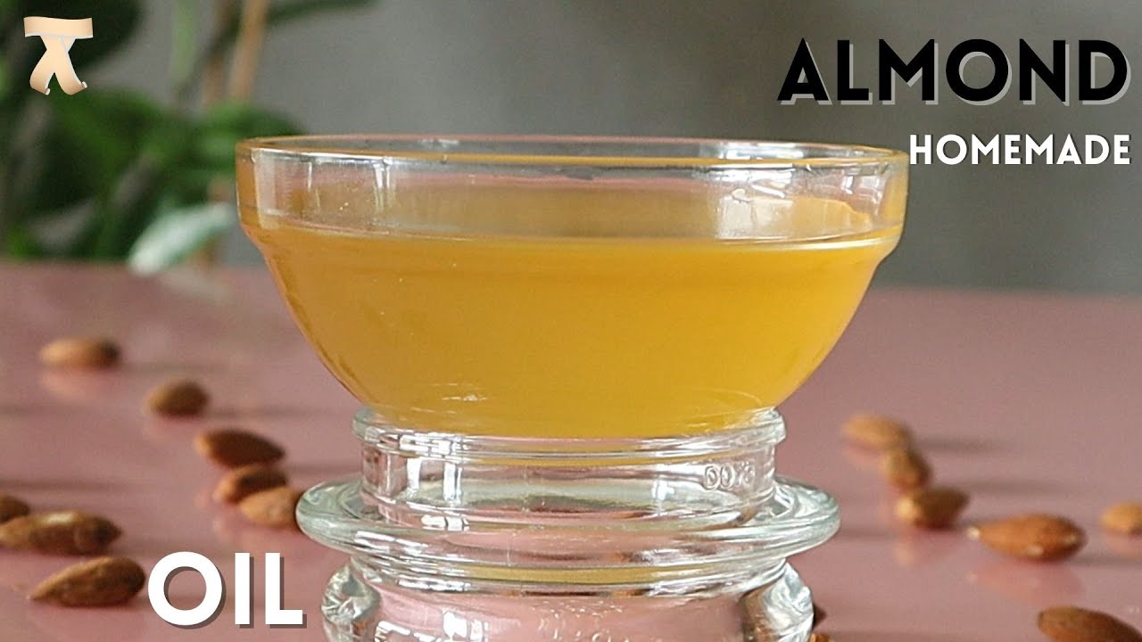 How to make almond oil at home easy || Diy Almond Oil