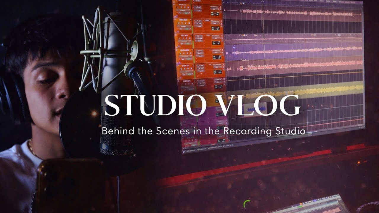 STUDIO VLOG 🎙️ | Recording My New Songs (BTS)