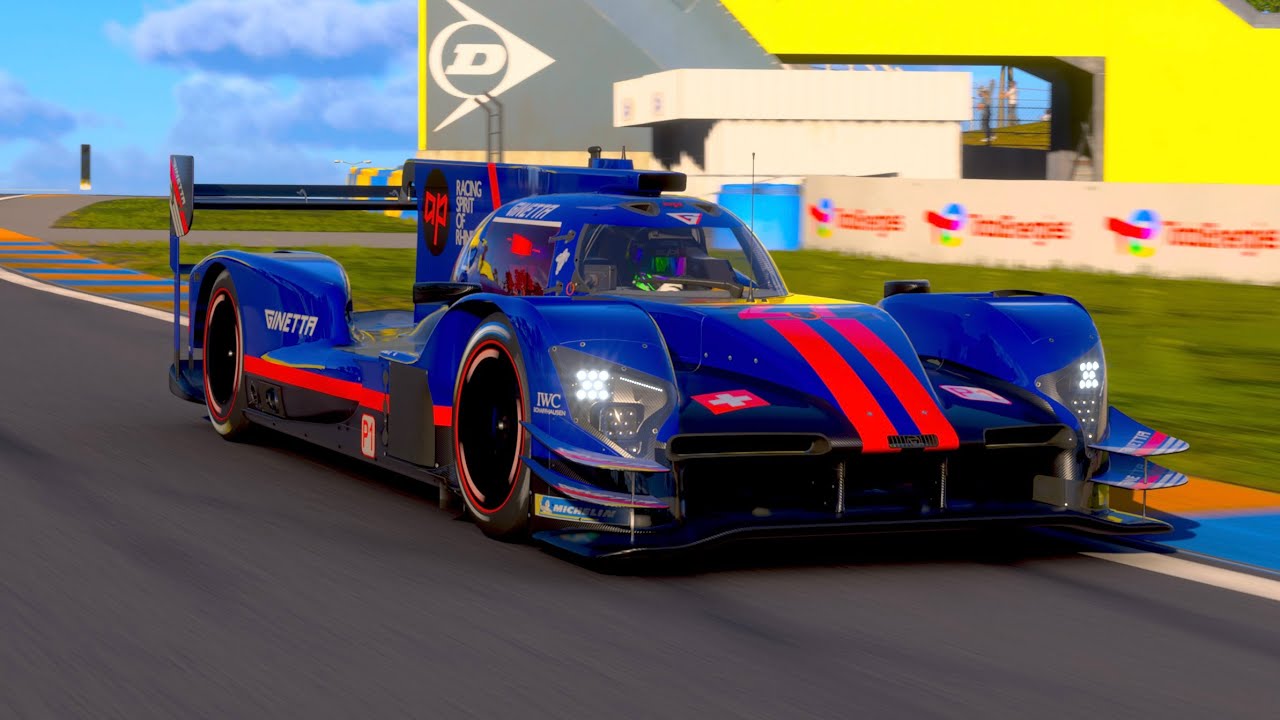 Ginetta G60-LT-P1 at Le Mans
