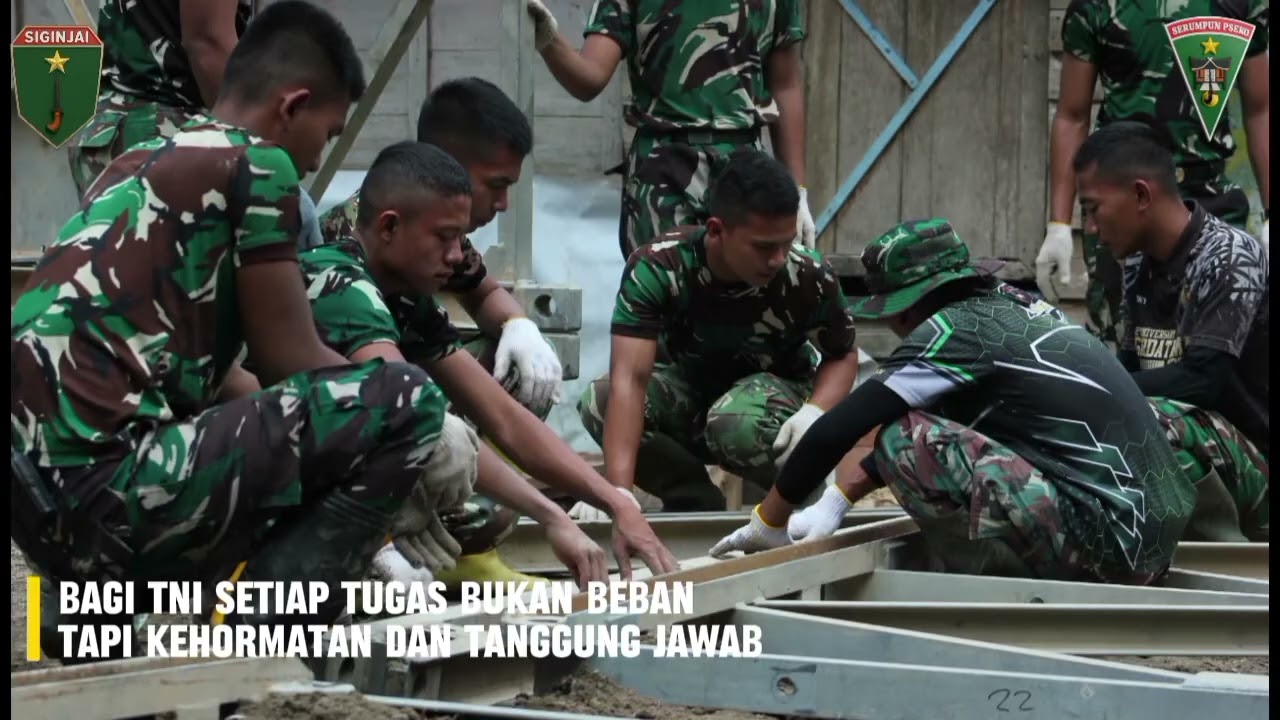 Jembatan Harapan untuk Negeri: Prajurit Yonif TP 896/SP Bangun Jembatan Bailey di Muaro Busuk