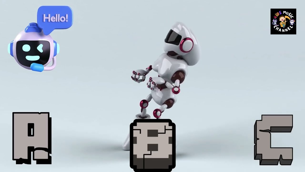 Alphabet Builder Bots | Alphabet Song for Kids #kidsmusic #kidssong #preschool #kindergarten #build