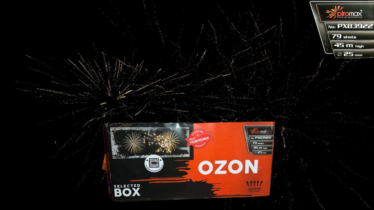 NAJLEPSZA WYRZUTNIA OD PIROMAXA? Ozon Piromax PXB3922 – 79 strzałów, 25 mm! 💥🎇 2025