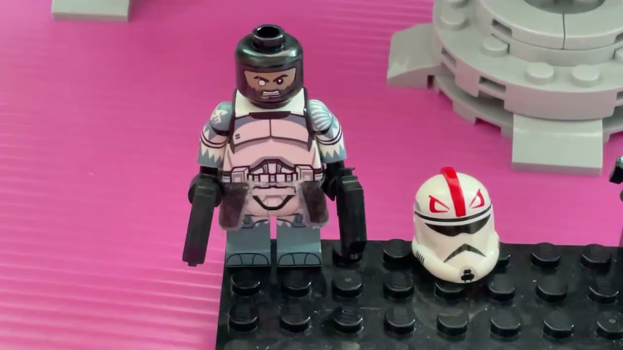 Lego Star Wars - Clone Army Customs review - Commander Wolfe / Commander Gree / Captain Fordo
