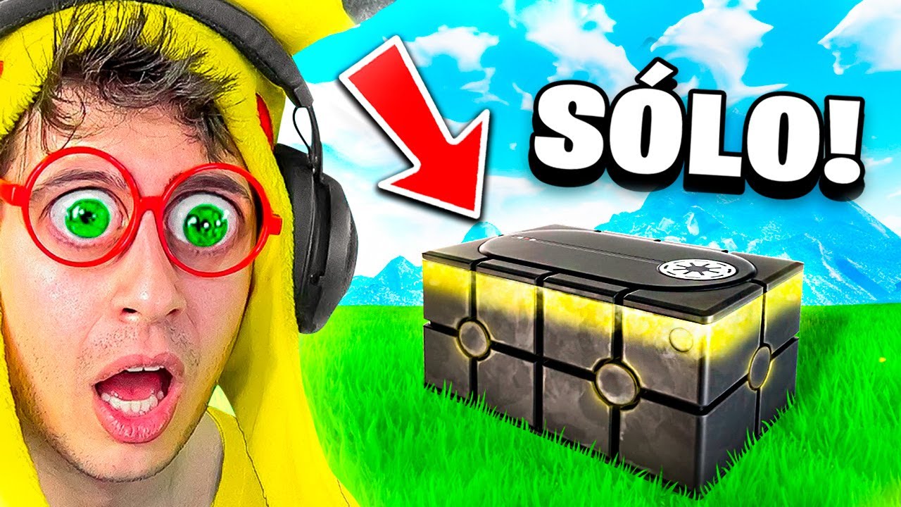 Sólo Cofre de Star Wars en Fortnite 🪐!! (imposible)