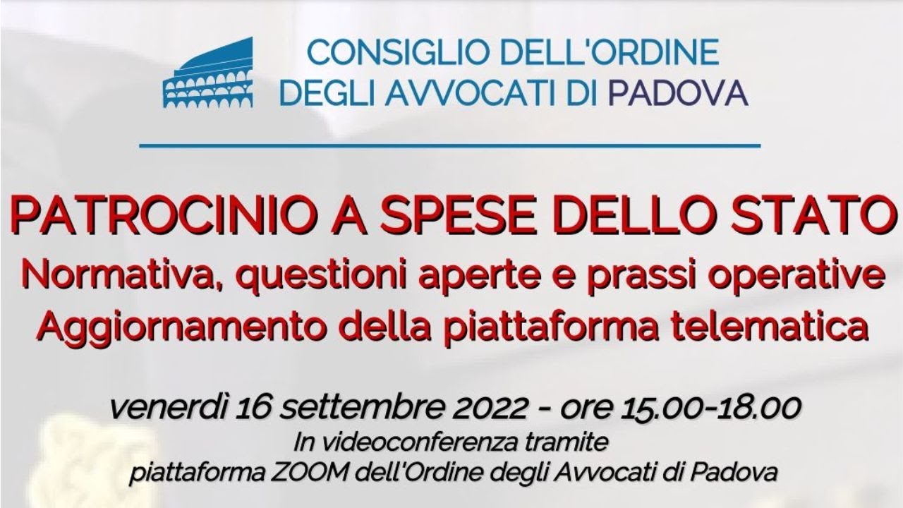 Patrocinio a spese dello Stato. Normativa, questioni aperte e prassi operative.