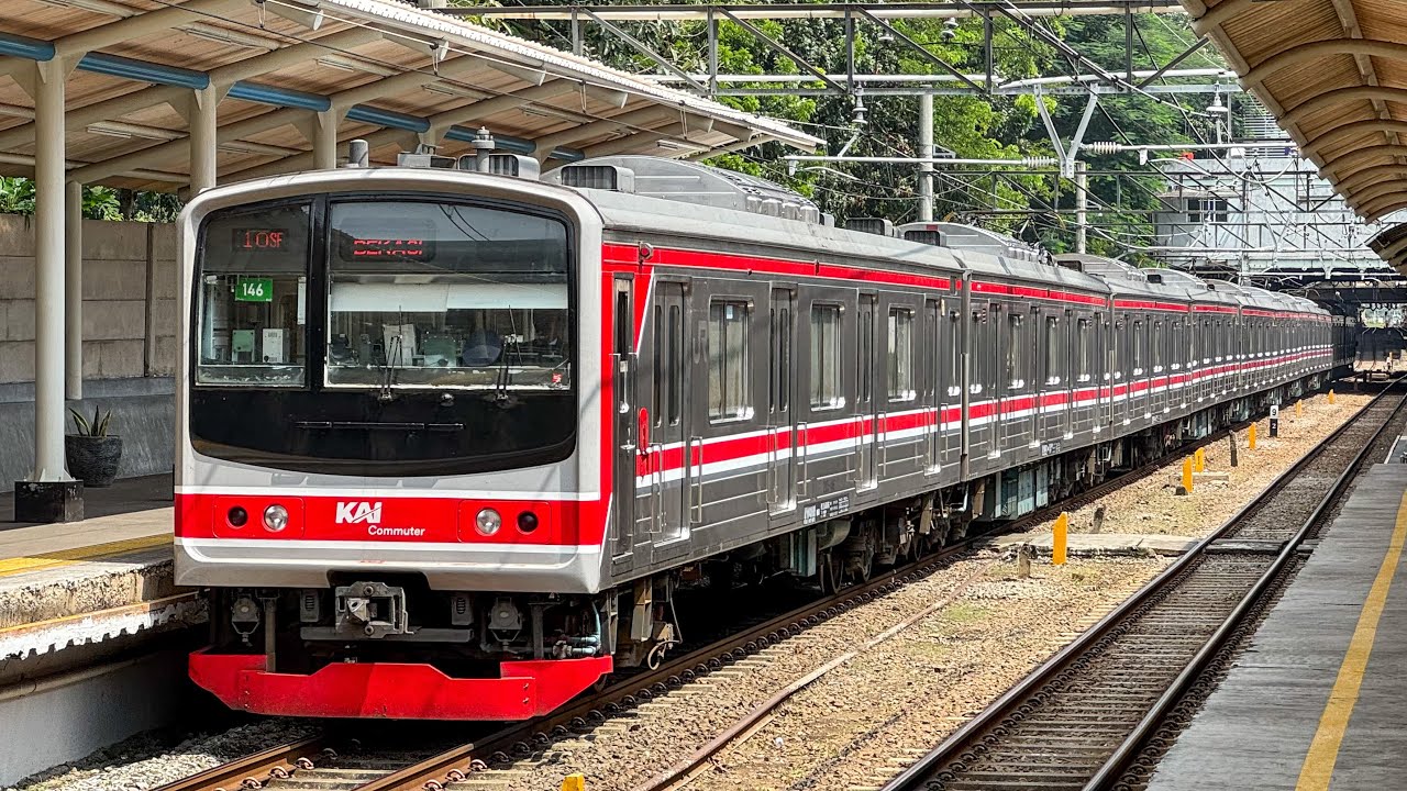Sibuknya KRL Commuter Line dan KLB Pagi di Stasiun Sudirman! JR 205 Marchen Face, TM 6000, KUJRL!