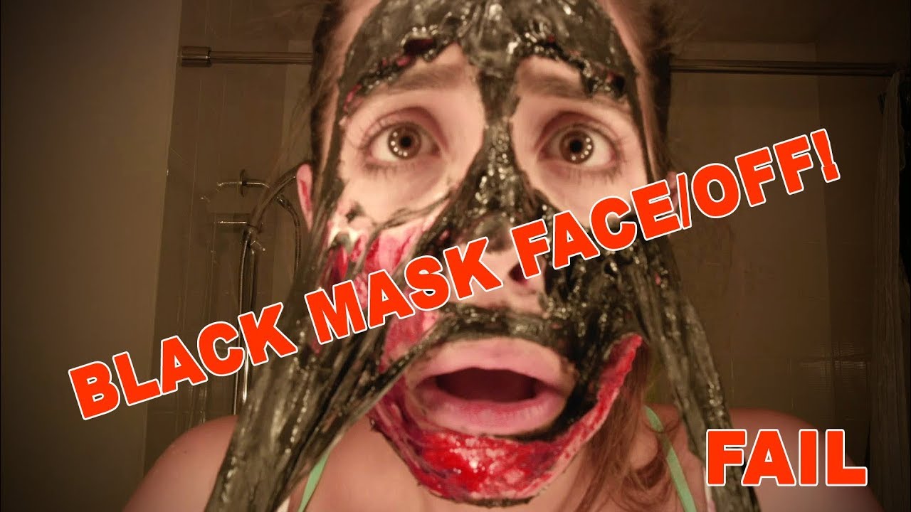 Black Mask Face/Off Fail!