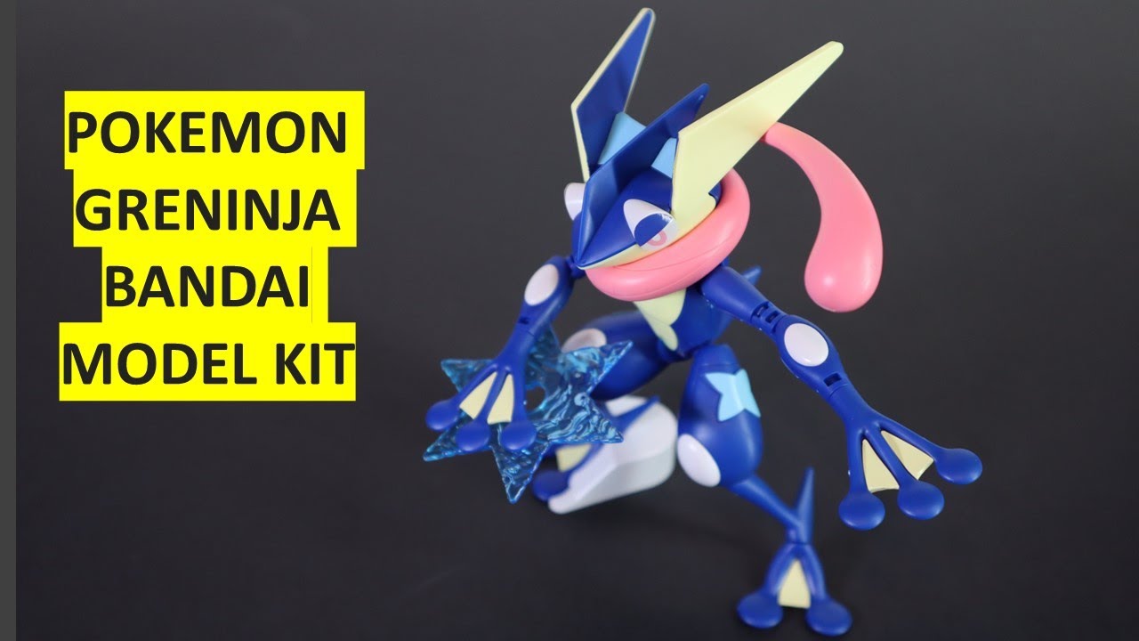 Pokémon Greninja Bandai Model Kit