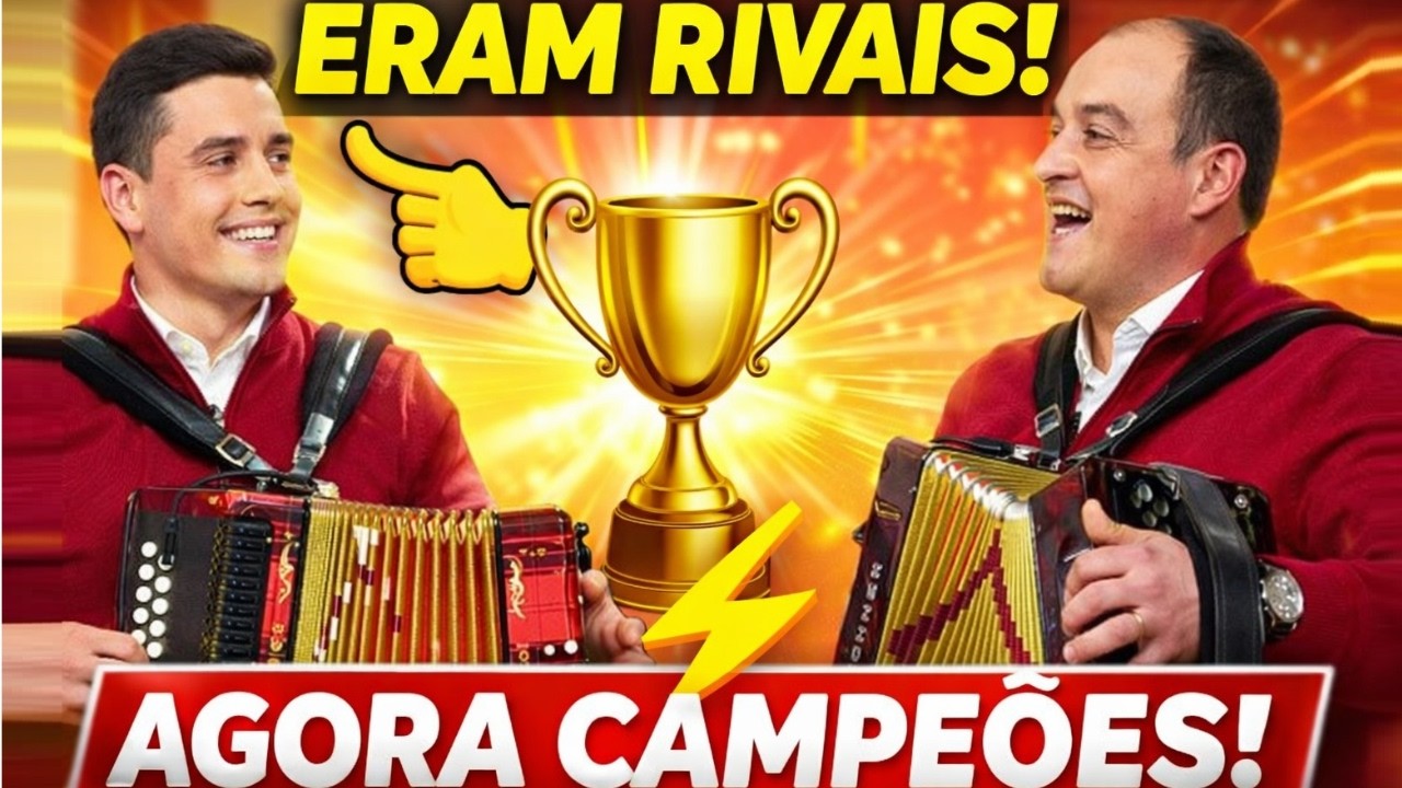 👉 “ERAM RIVAIS!”👉 “AGORA SÃO CAMPEÕES” das Desgarradas!