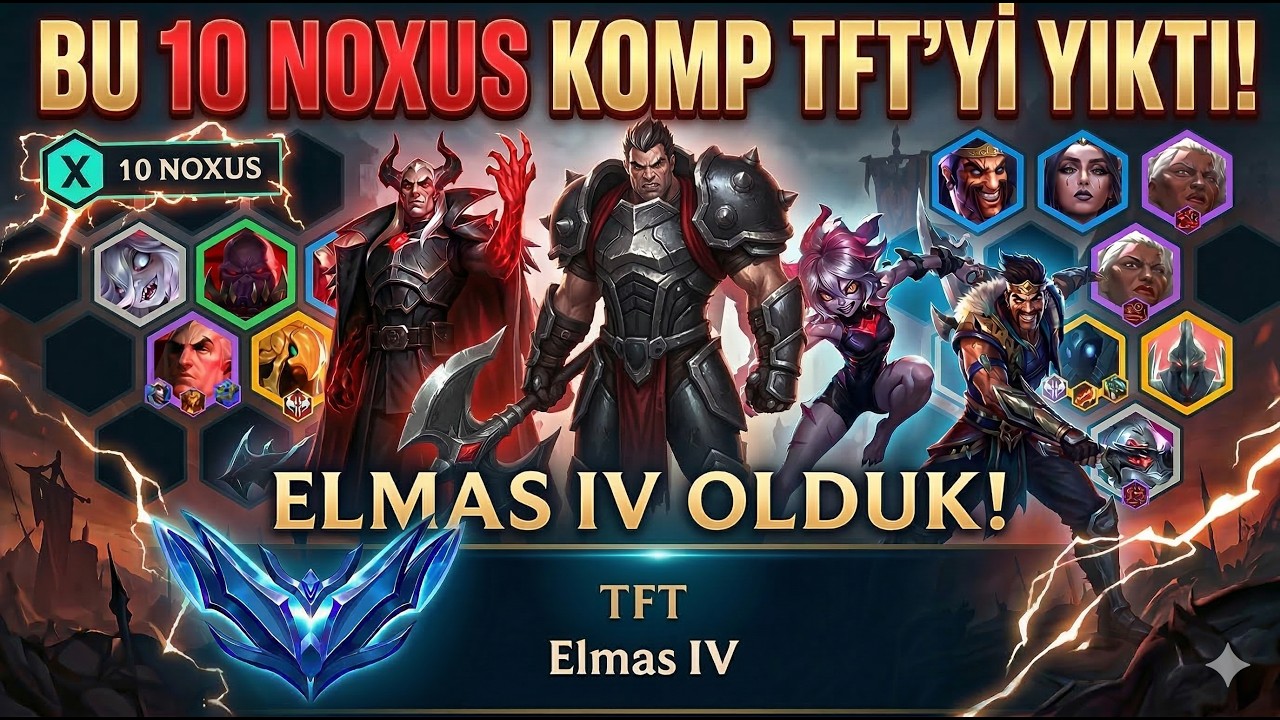 10 noxus ile elmas4 olmak çok basit