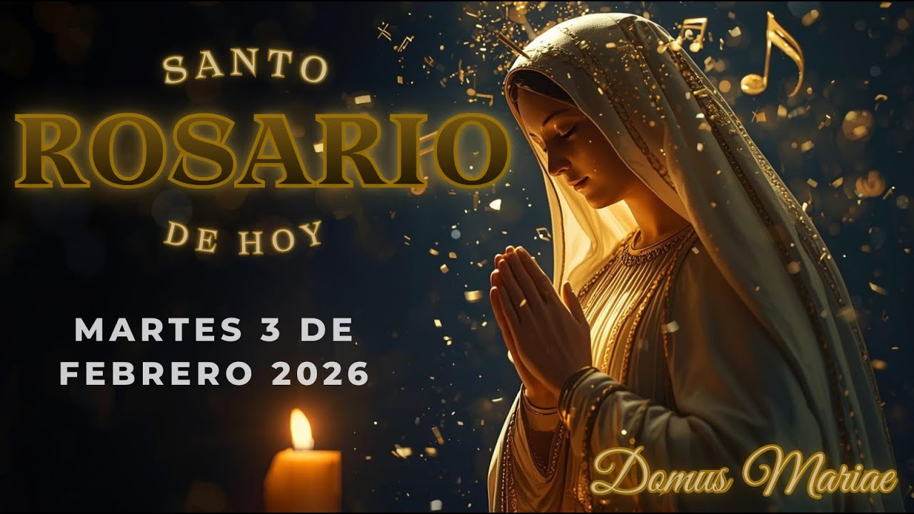 Santo Rosario de hoy 3 de Febrero - Misterios Dolorosos | Coro Domus Mariae #santorosariodehoy