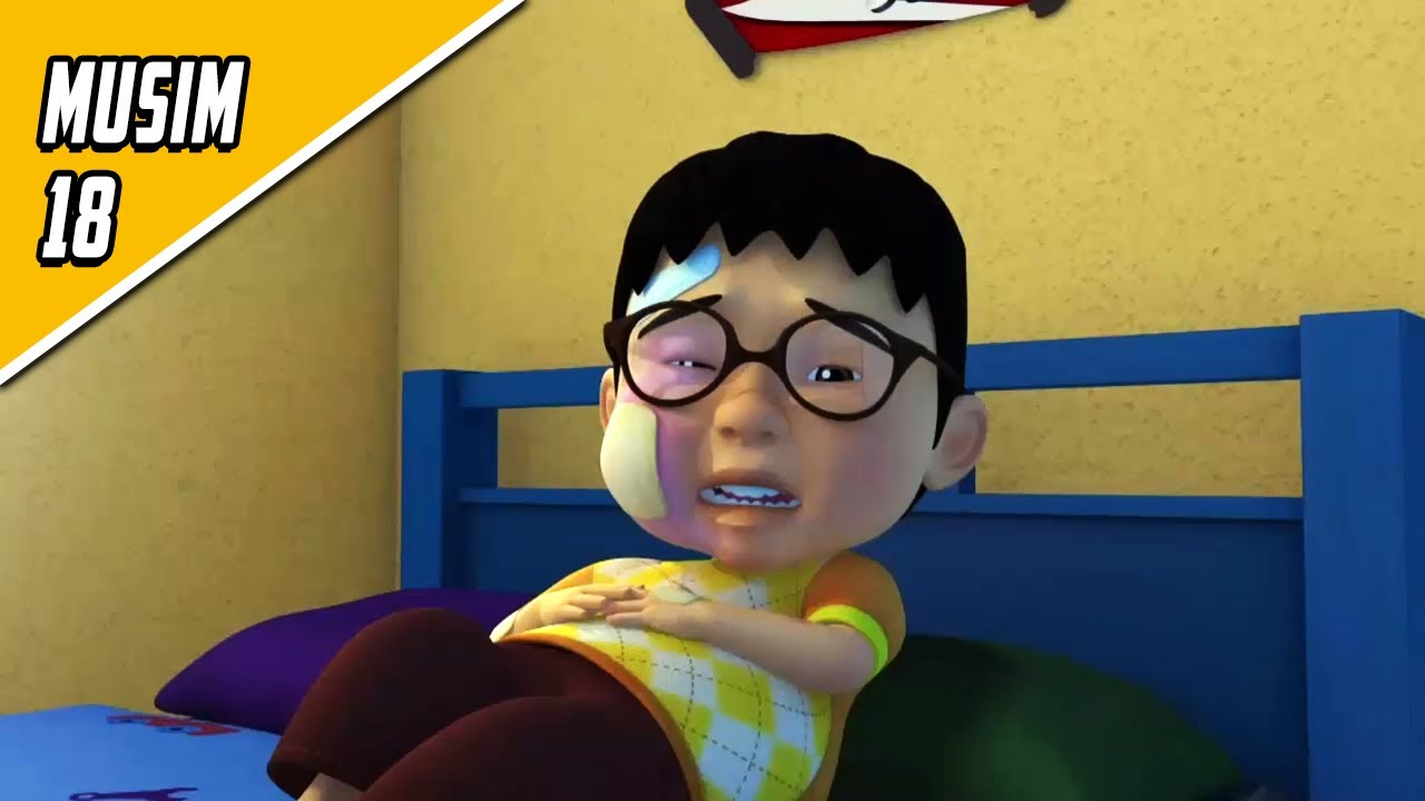 Upin & Ipin Musim 18 - Kasihan Ehsan Di Sengat Lebah | Upin Ipin Terbaru 2024