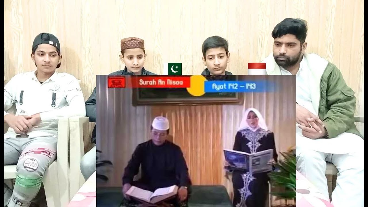 QORI INTERNASIONAL KH MUAMMAR ZA-ORIGINAL QS ANNISA 142-143   | Pakistani Reaksi | D-R-RUE