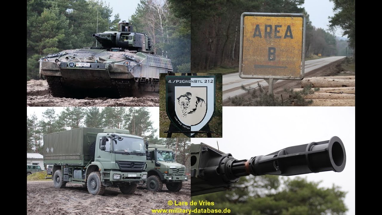 2021 Erstes Scharfschiessen mit dem Puma in der Senne / 4./PzGrenBtl 212