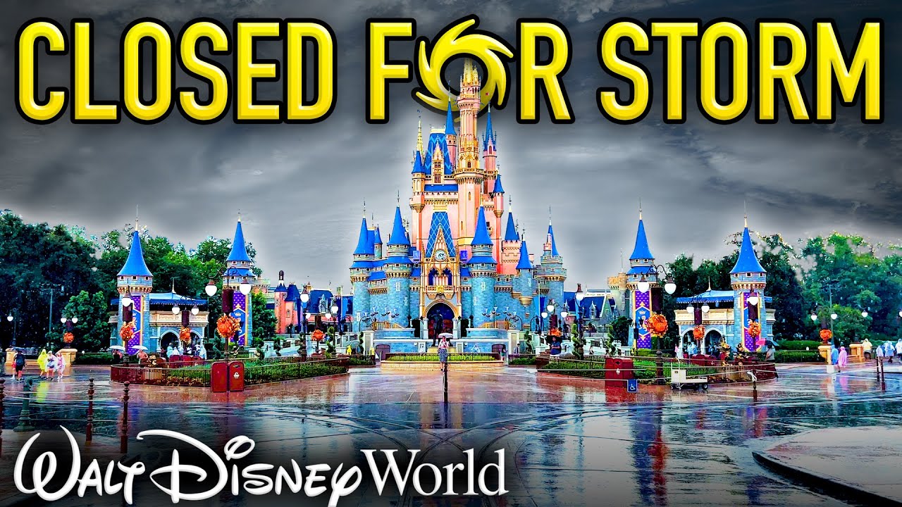 Walt Disney World CLOSING For Hurricane Milton