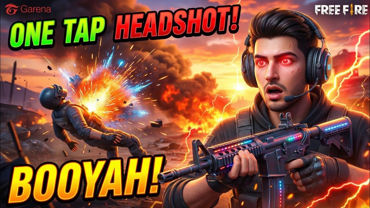 🔥 Only Headshot Played by a Beginner Player! 😱 | Start Free Fire Journey – Beginner to Pro 🔥