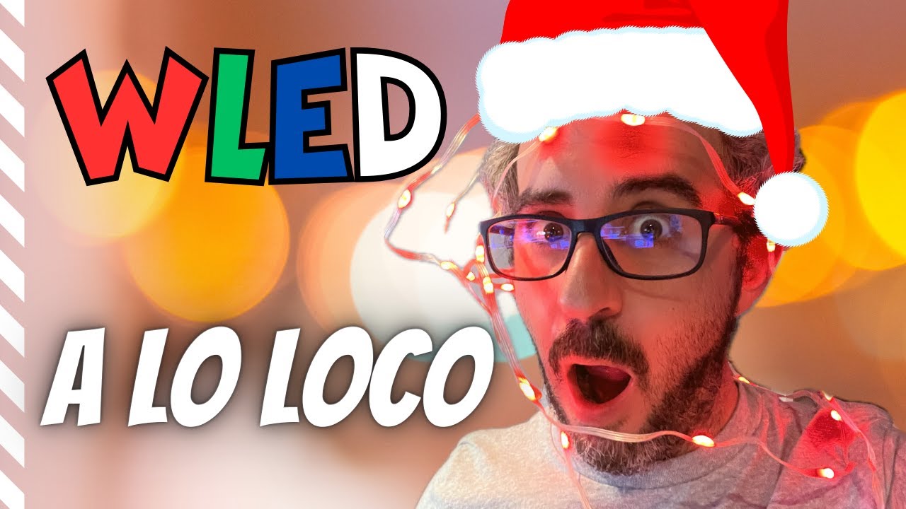 Modo Loco DIY - WLED MUSICAL ... ¡llega la navidad!