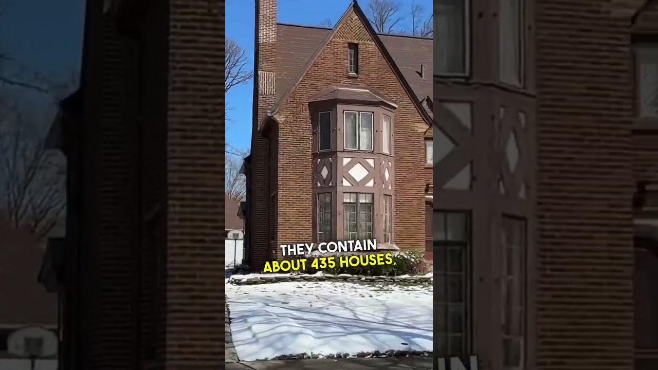 Discovering the Hidden Gems of Detroit: Exploring Sherwood Forest Historic District #historichomes