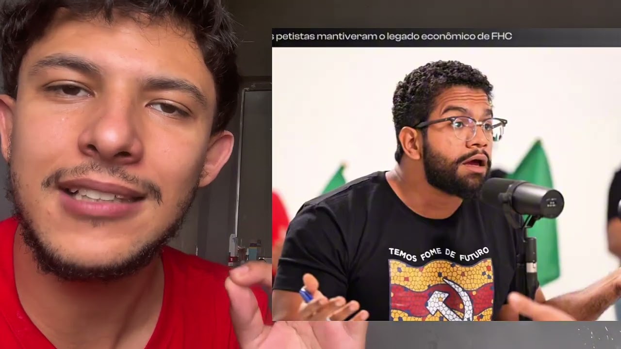 JONES MANOEL DEBATENDO COM PETISTAS - React