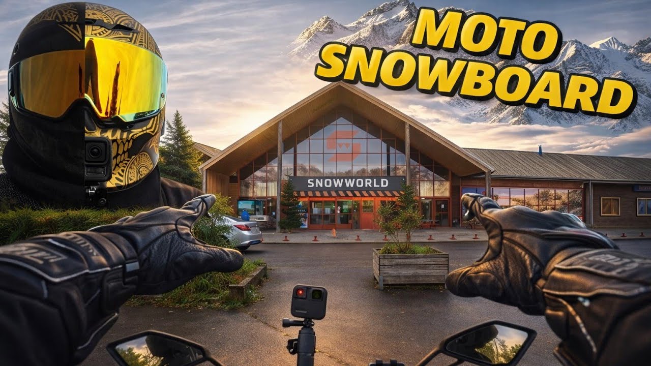 Je vous présente le SNOWWORLD de Amnéville #snowboarding #snowworld #moto #kawasaki #ride