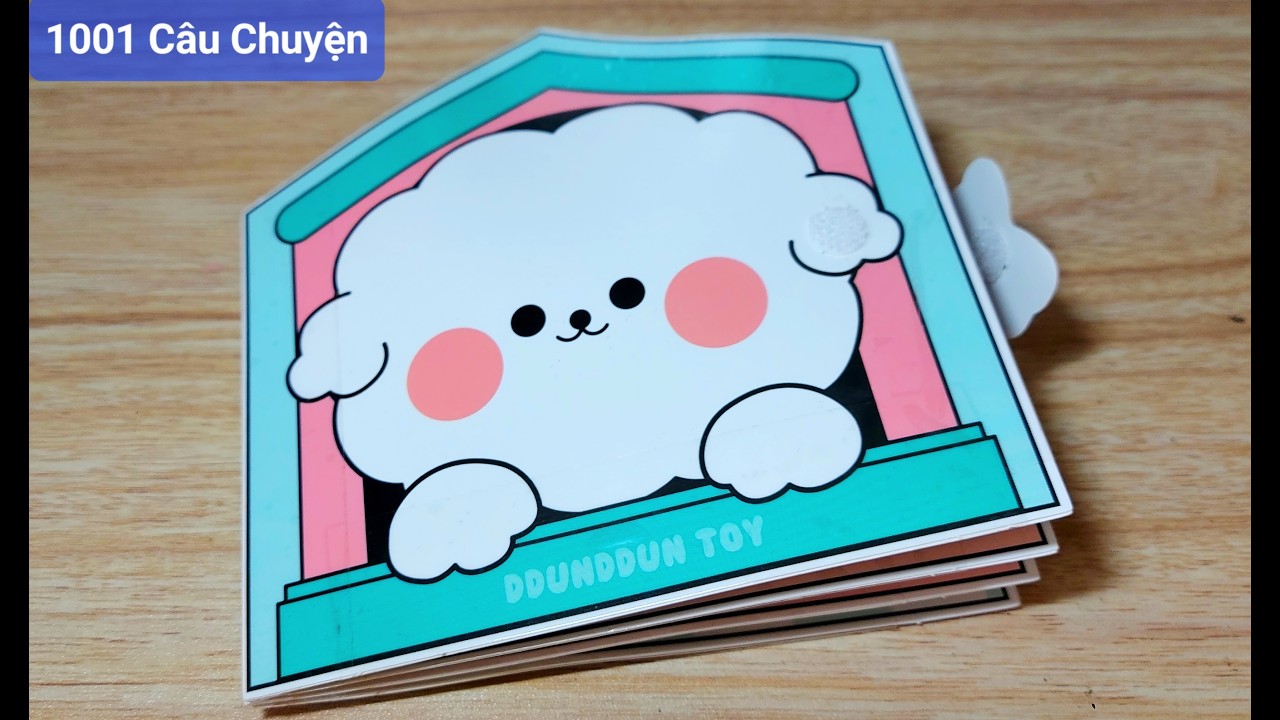 Thiết kế Nhà vệ sinh - Phòng ngủ tập thể bằng giấy cute/ Làm Squishy giấy Ngôi nhà cafe Cún cưng