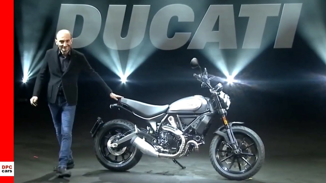 2020 Ducati Scrambler Icon Dark Unveiling