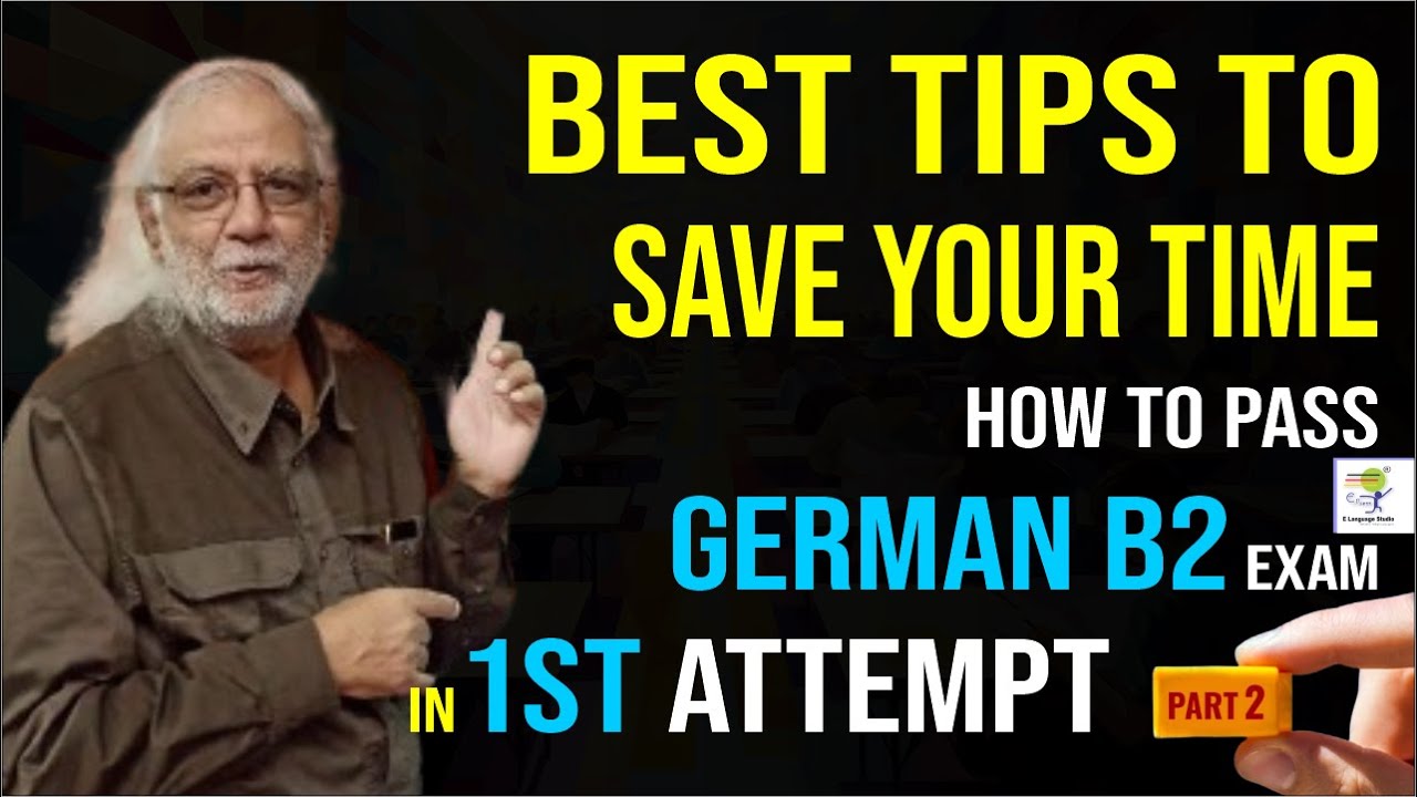 How to pass the GERMAN B2 EXAM in FIRST ATTEMPT | Tips to qualify Goethe B2 | German Speakers Club