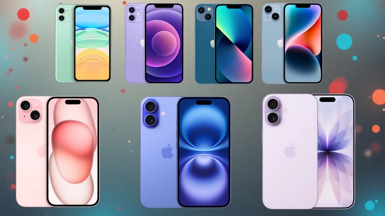 EVERY Base Model iPhone Reveal (2019-2025)