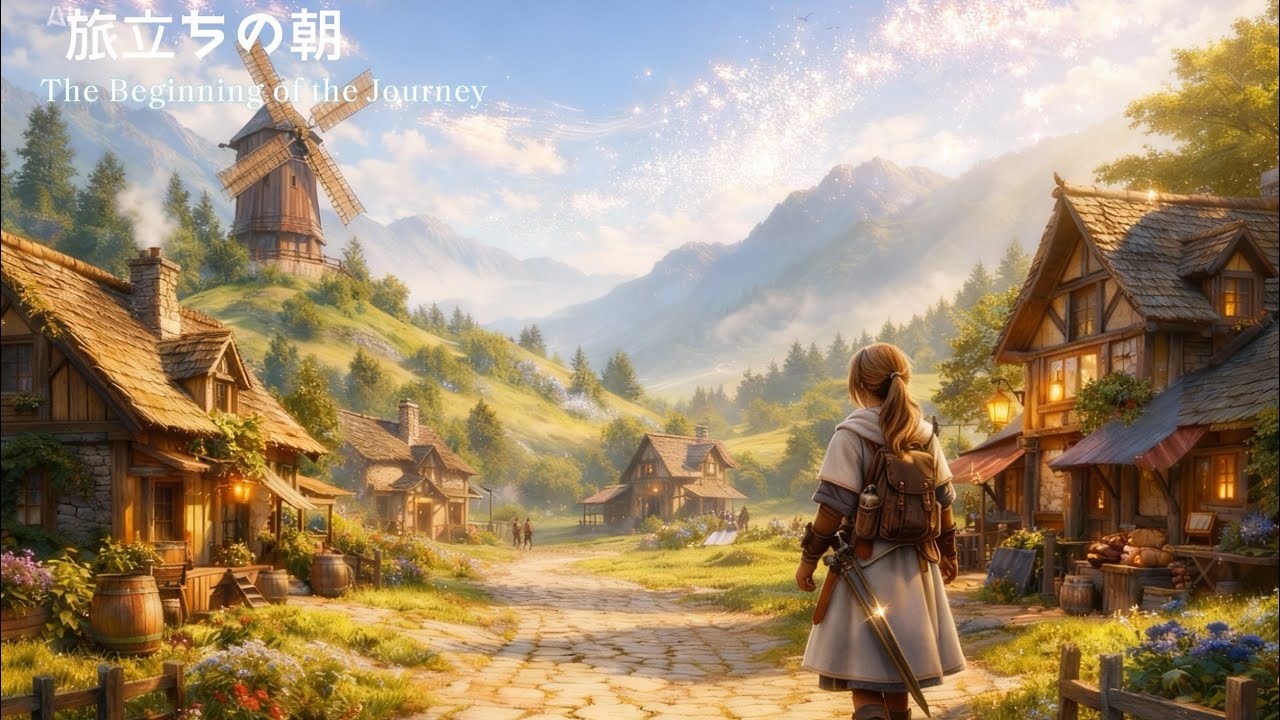 旅立ちの朝｜【異世界BGM・ケルト音楽】