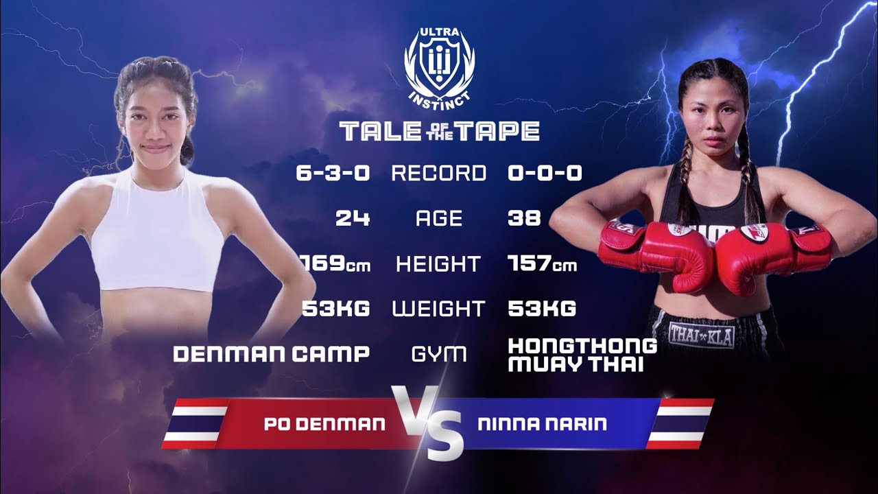 Boxing - Po Denman VS Ninna Narin - Ultra Instinct FN04