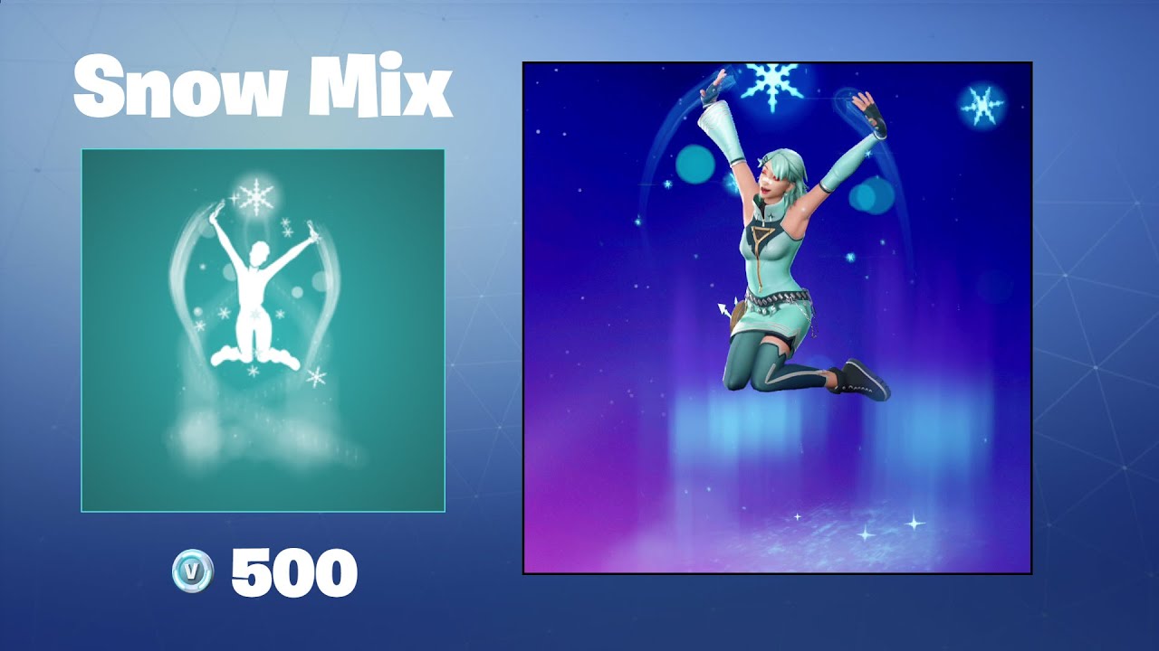 Snow Mix | Fortnite Emote