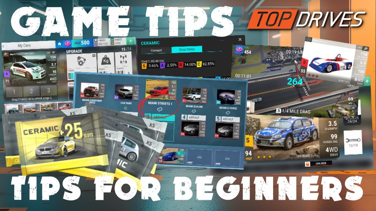 Советы по Top Drives для начинающих — помощь новым игрокам в Top Drives
