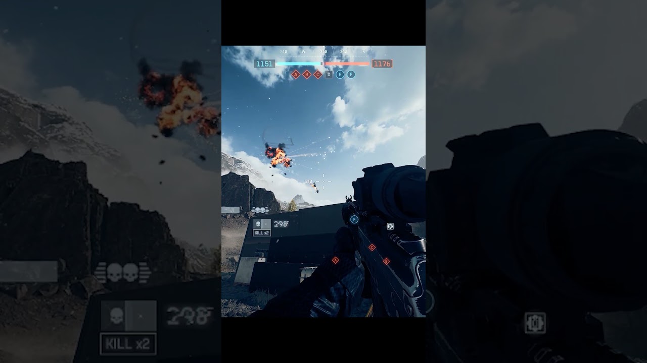 The sky is clear. Heli shot down -AC- clan. 