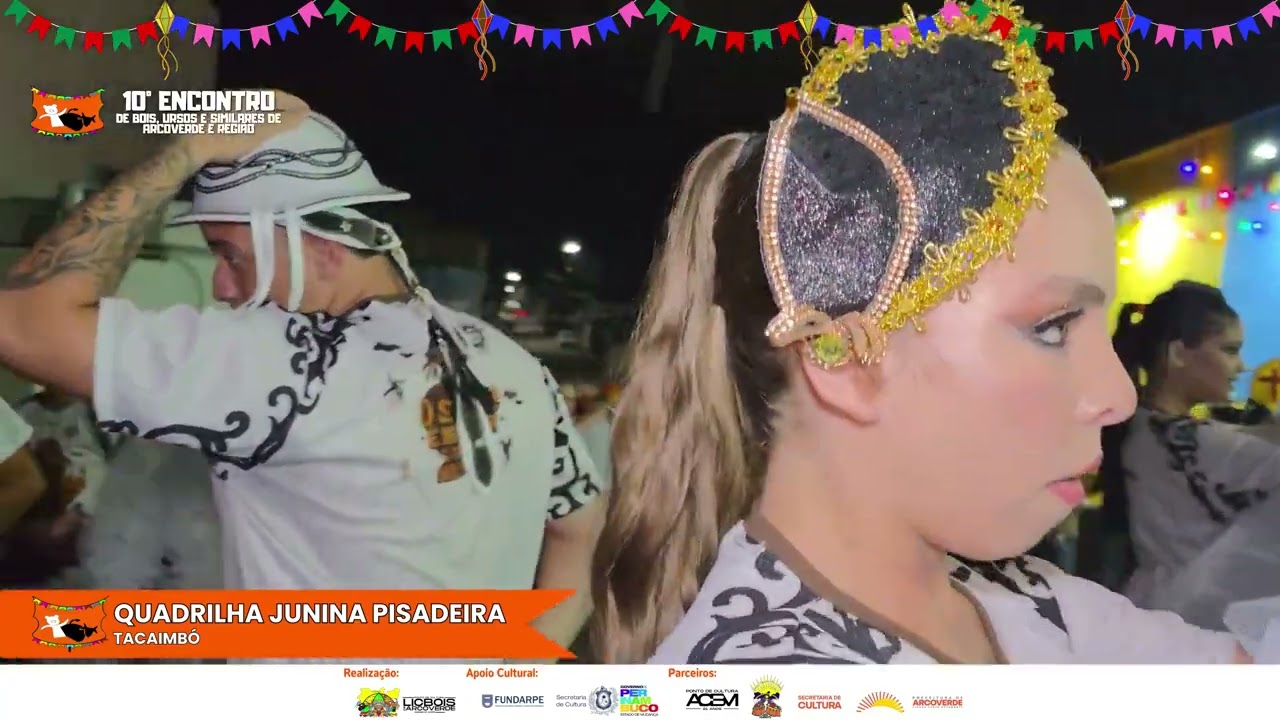 Quadrilha Junina Pisadeira    Encontro de Bois, Ursos e Similares da cidade de Arcoverde