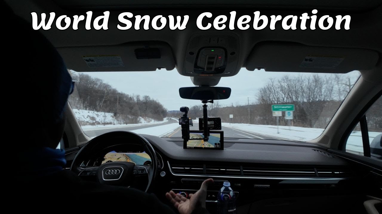 Driving to Lowell Park | World Snow Celebration | Stillwaters MN
