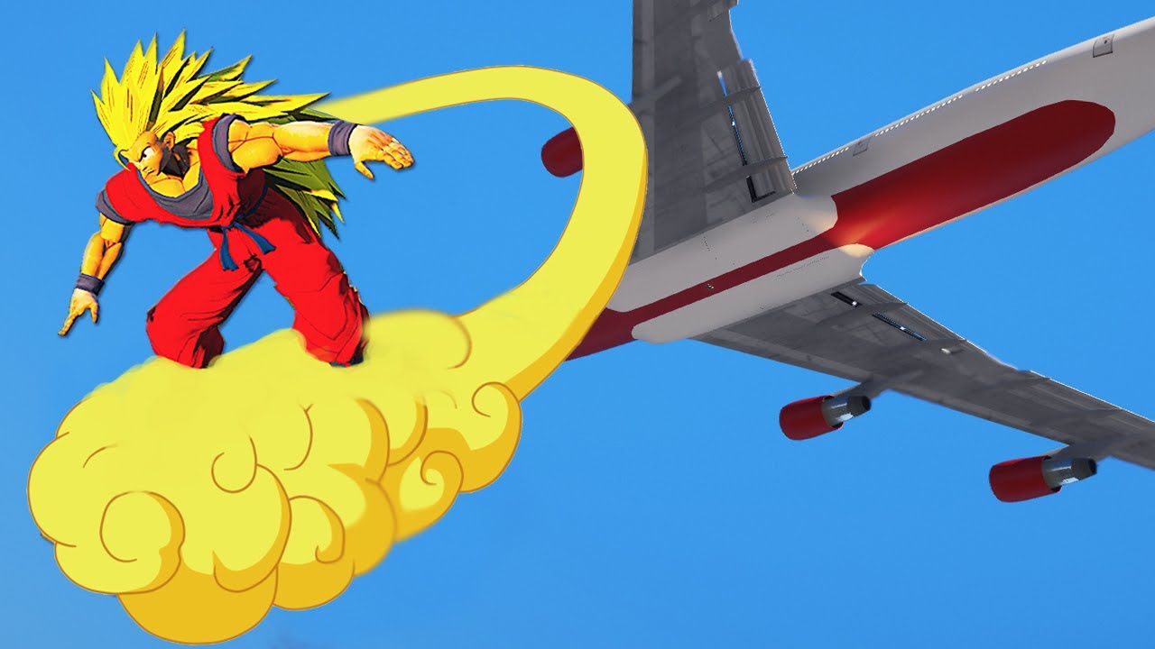 Goku Flying Nimbus / GTA 5 Dragon Ball Z Mods