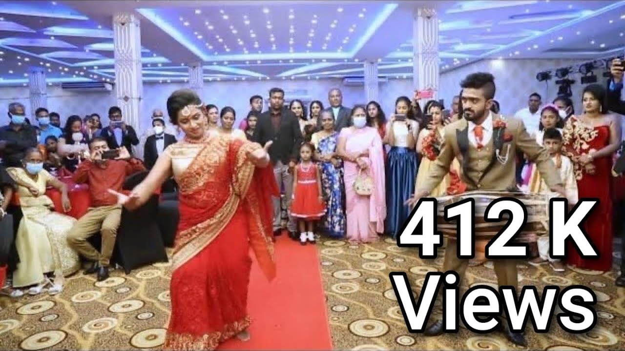 | මනමාලයගෙ බෙර පදේට මනමාලි නටපු අපූරුව.|හැම කලා කරුවෙකුටම හම්බෙන හරි ලස්සන වෙඩ්න් ‍රැග් එකක් |#charu