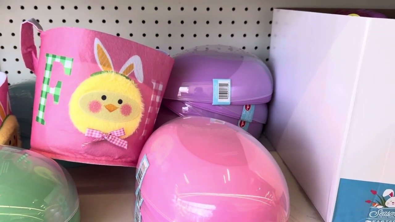 Dollar Tree Easter Basket Tour & Cute Bunny Ears