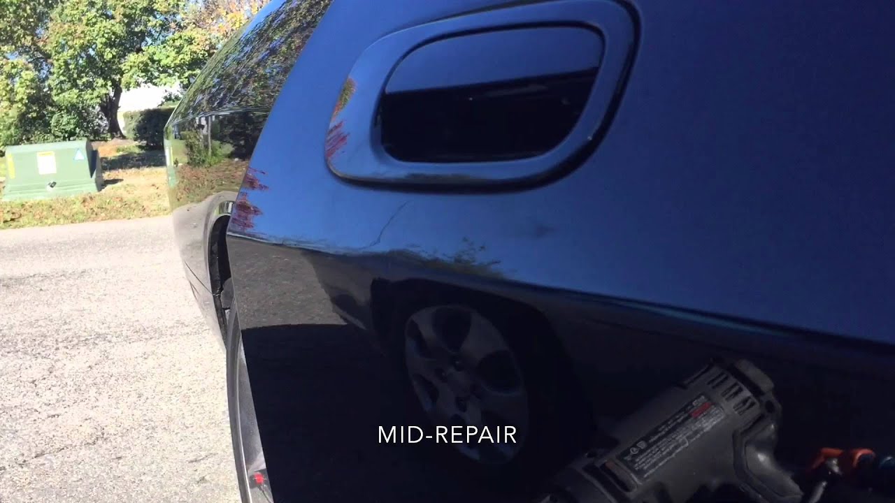 Nasty Door Ding On New Dodge Challenger Door