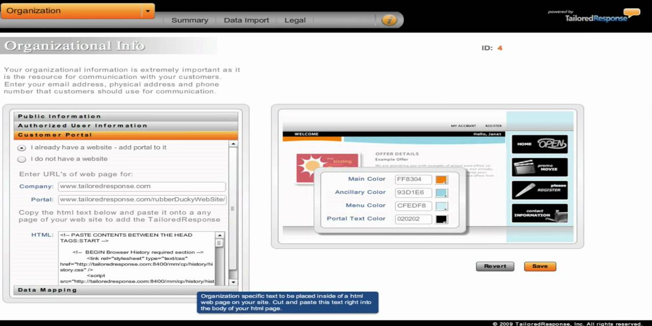 WebPortal On Your Website