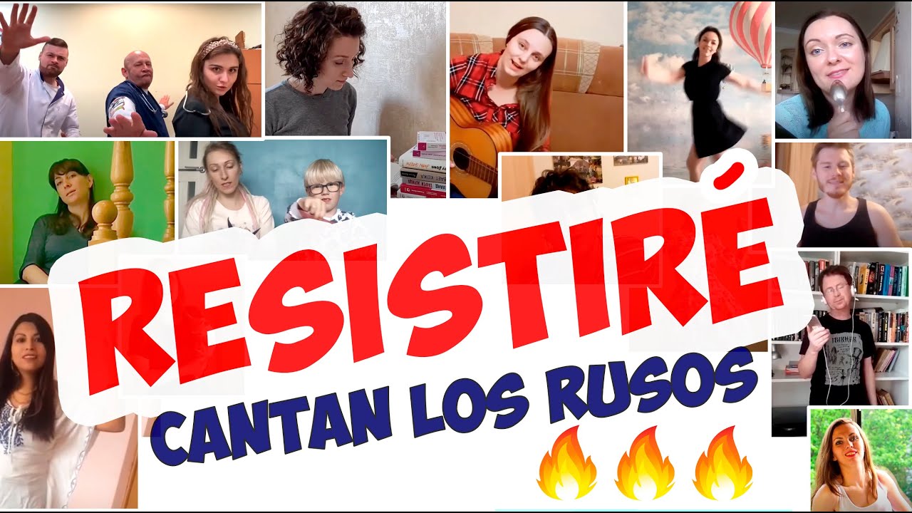 RESISTIRÉ 2020 (cover) 🎼🔥 Los rusos cantan el nuevo himno de España 🇷🇺 🇪🇸