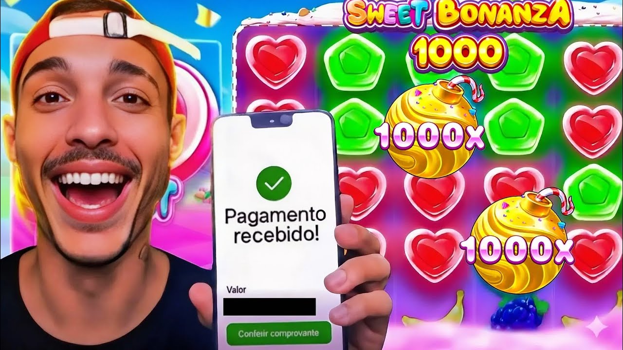 SWEET BONANZA 1000 ME ABENÇOOU! 🍭 EU PEGUEI 5000x 