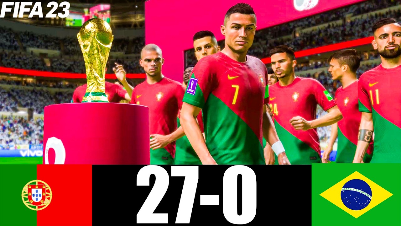 ПОРТУГАЛИЯ 100-0 АРГЕНТИНА | ФИНАЛ ЧЕМПИОНАТ МИРА ПО ФУТБОЛУ 2026 | #fifa23