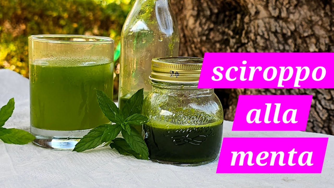 Sciroppo alla menta fatto in casa @Rosariarinaldi_speedychef