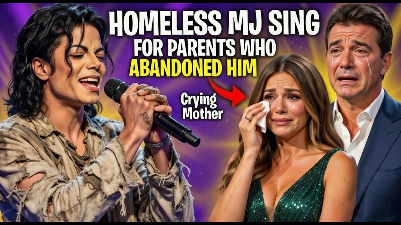 Homeless Boy Looking EXACTLY Like Michael Jackson SINGS ON AGT FOR PARENTS WHO ABANDONED HIM