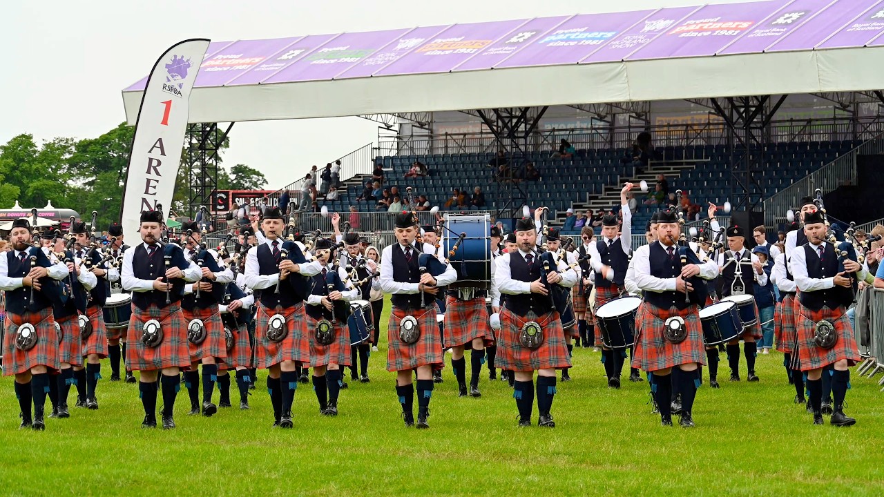 Winning Performance at 2026 British Pipe Band Championships | Shotts & Dykehead