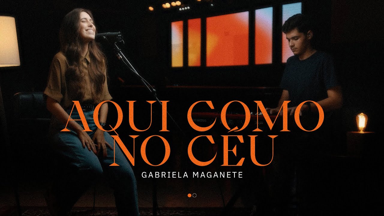 AQUI COMO NO CÉU | Gabriela Maganete (Cover Elevation Worship)